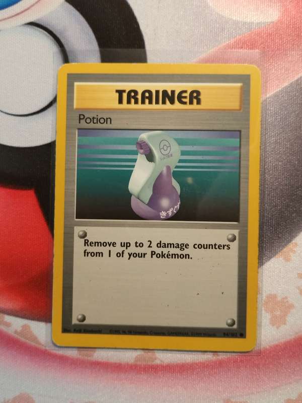 Pokemon Trading Card Game -  Potion #94 Pokemon Base Set (4)