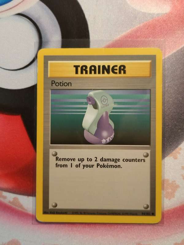 Pokemon Trading Card Game -  Potion #94 Pokemon Base Set (2)