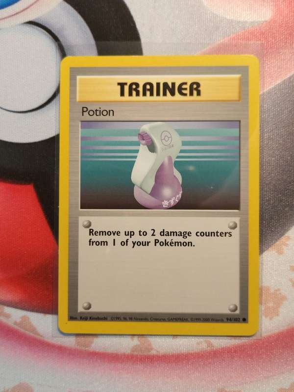 Pokemon Trading Card Game -  Potion #94 Pokemon Base Set (1)