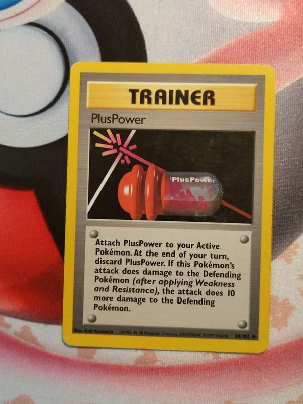 Pokemon Trading Card Game - PlusPower #84 Pokemon Base Set (2)