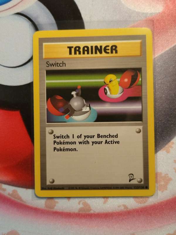 Pokemon Trading Card Game - Switch #123 Pokemon Base Set 2