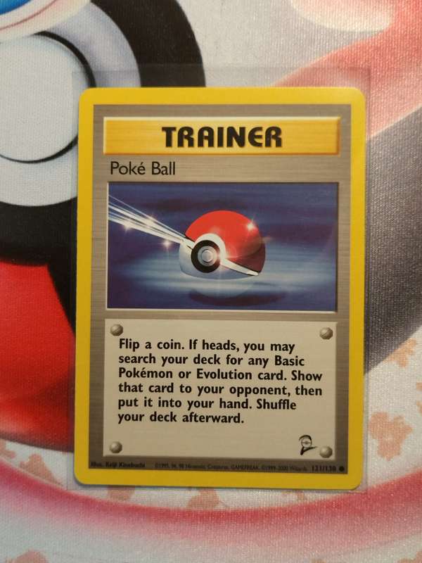 Pokemon Trading Card Game - Poke Ball #121 Pokemon Base Set 2