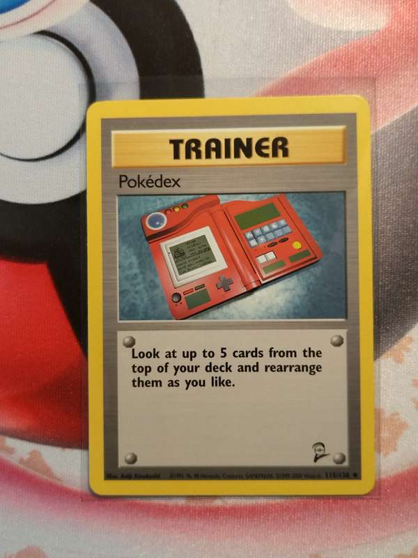 Pokemon Trading Card Game - Pokedex #115 Pokemon Base Set 2