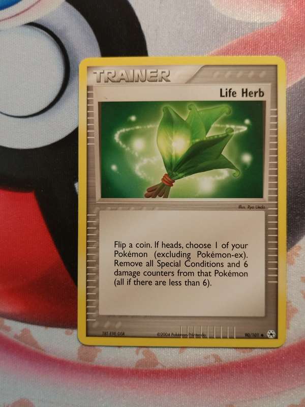Pokemon Trading Card Game - Life Herb #90 Pokemon Hidden Legends