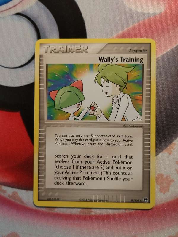 Pokemon Trading Card Game - Wally's Training #89 Pokemon Sandstorm
