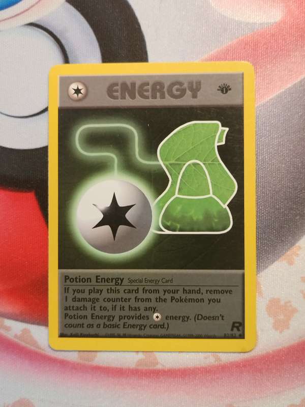 Pokemon Trading Card Game - Potion Energy [1st Edition] #82 Pokemon Team Rocket