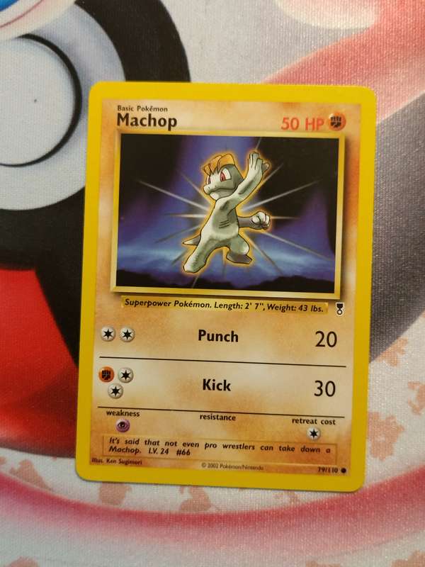 Pokemon Trading Card Game - Machop #79 Pokemon Legendary Collection