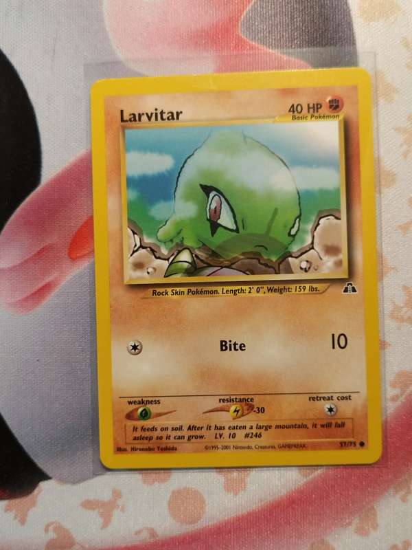 Pokemon Trading Card Game - Larvitar #57 Pokemon Neo Discovery (1)