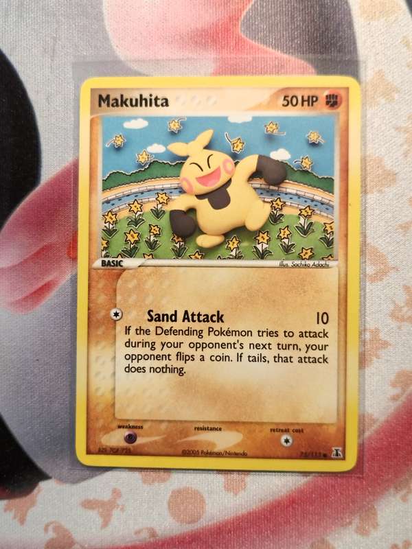 Pokemon Trading Card Game - Makuhita #75 Pokemon Delta Species