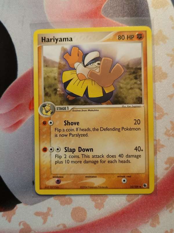 Pokemon Trading Card Game - Hariyama #33 Pokemon Ruby & Sapphire