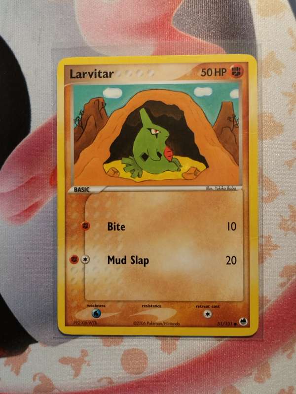 Pokemon Trading Card Game - Larvitar #51 Pokemon Dragon Frontiers