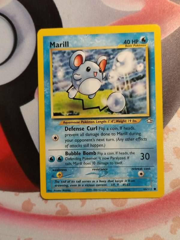 Pokemon Trading Card Game - Marill #66 Pokemon Neo Genesis