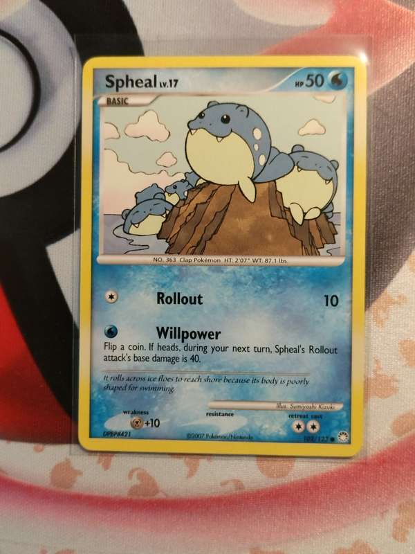 Pokemon Trading Card Game - Spheal #102 Pokemon Mysterious Treasures