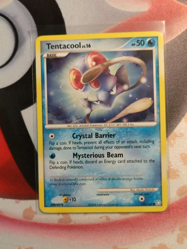 Pokemon Trading Card Game - Tentacool #125 Pokemon Legends Awakened