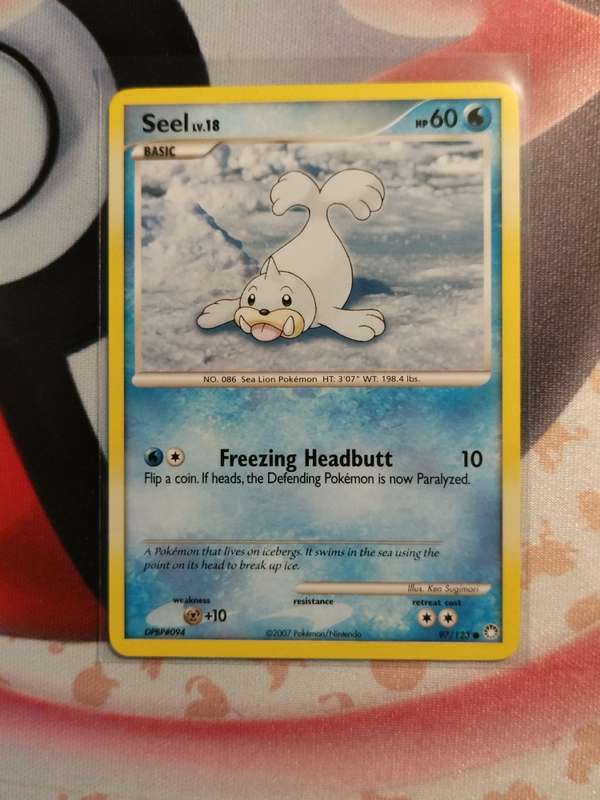 Pokemon Trading Card Game - Seel #97 Pokemon Mysterious Treasures