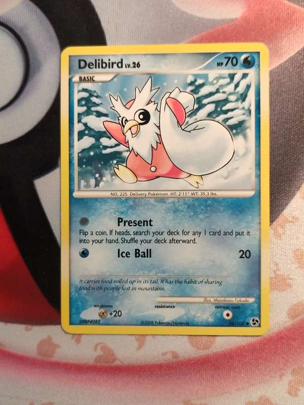 Pokemon Trading Card Game - Delibird #36 Pokemon Great Encounters