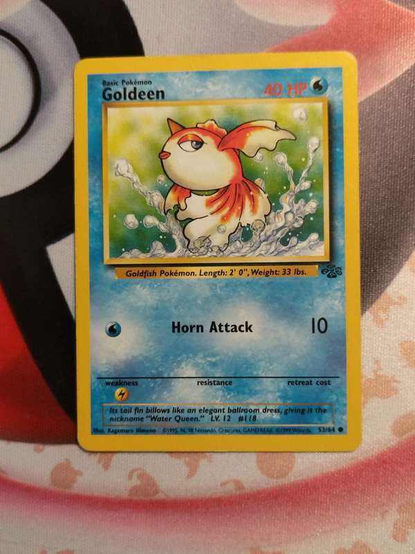 Pokemon Trading Card Game - Goldeen #53 Pokemon Jungle (3)