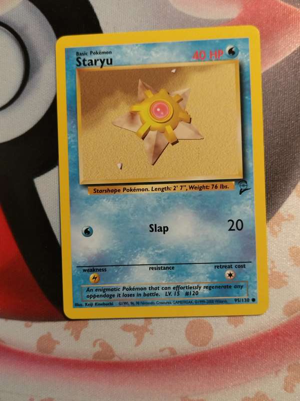Pokemon Trading Card Game - Staryu #95 Pokemon Base Set 2
