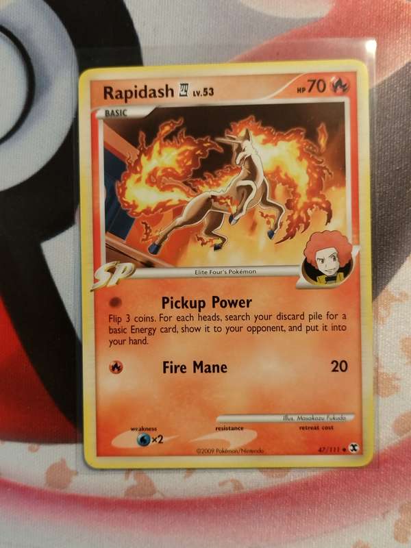 Pokemon Trading Card Game - Rapidash #47 Pokemon Arceus
