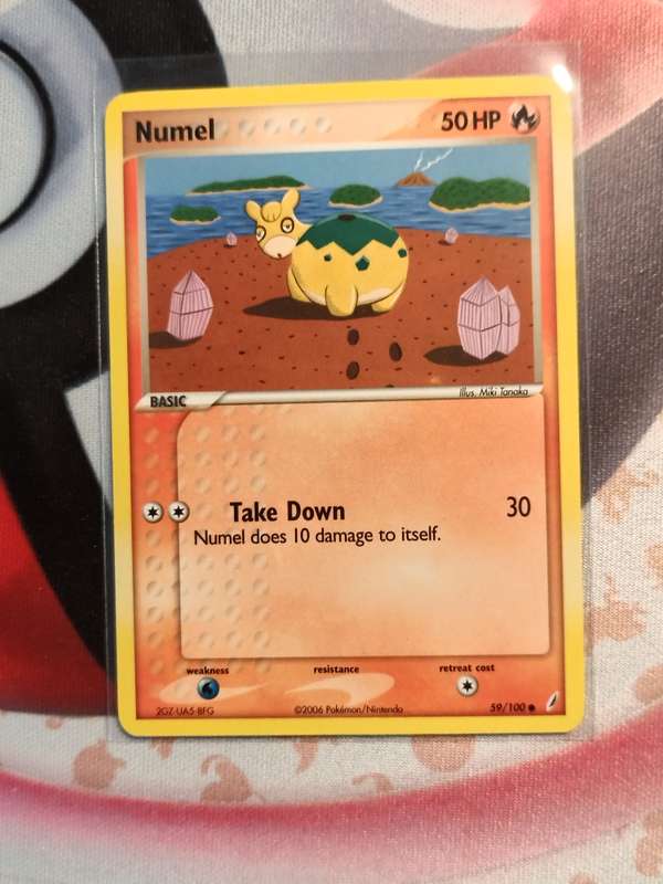 Pokemon Trading Card Game - Numel #59 Pokemon Crystal Guardians