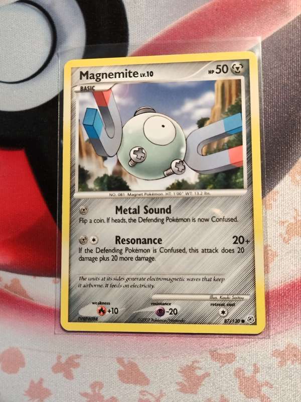 Pokemon Trading Card Game -  Magnemite #87 Pokemon Diamond & Pearl