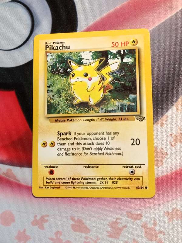 Pokemon Trading Card Game - Pikachu #60 Pokemon Jungle