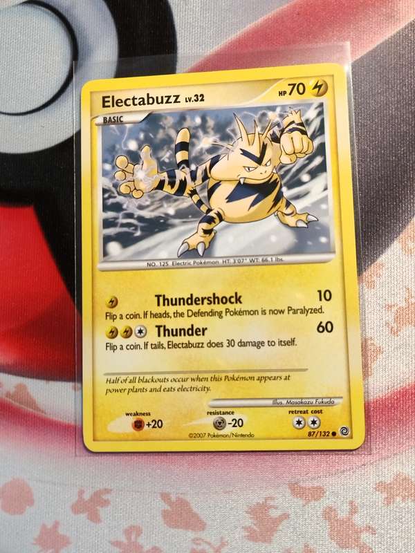 Pokemon Trading Card Game - Electabuzz #87 Pokemon Secret Wonders