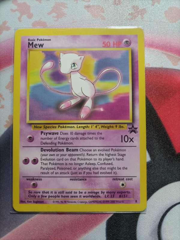 Pokemon Trading Card Game - Mew #8 Pokemon Promo