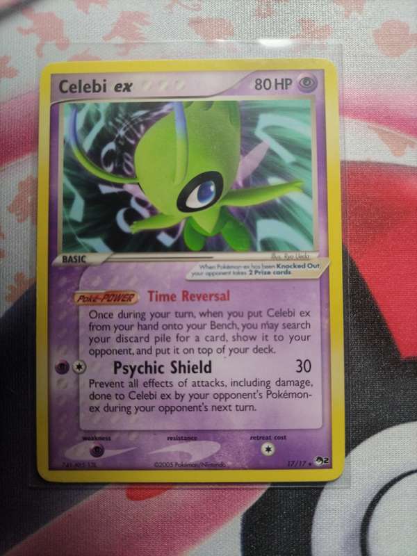Pokemon Trading Card Game - Celebi ex #17 Pokemon POP Series 2