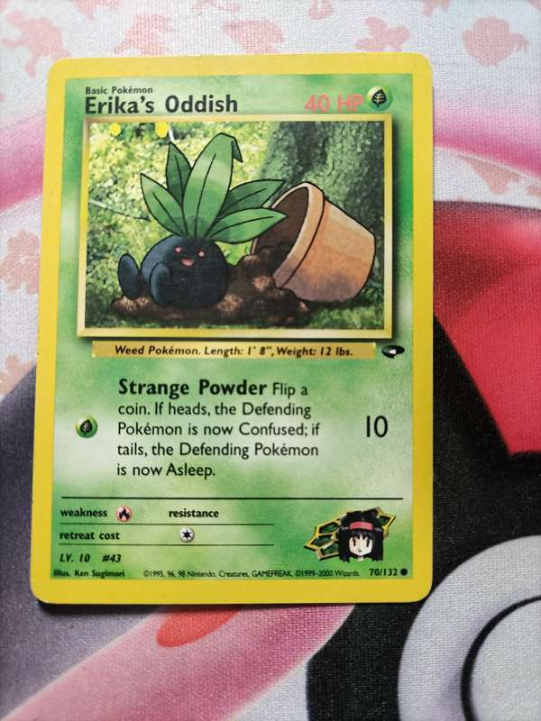 Pokemon Trading Card Game - Erika's Oddish #70 Pokemon Gym Challenge - 1