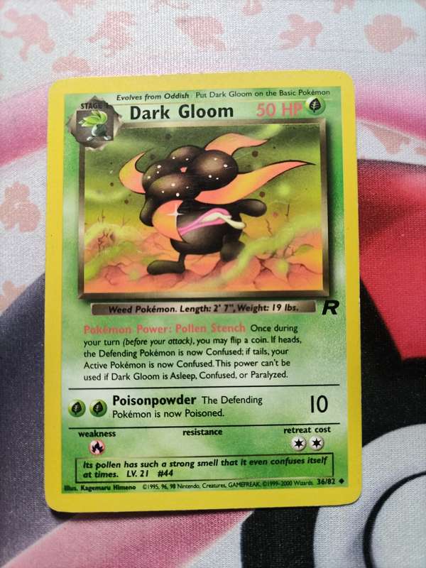Pokemon Trading Card Game - Dark Gloom #36 Pokemon Team Rocket