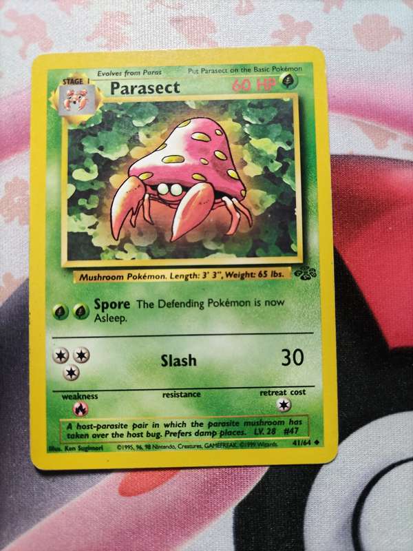 Pokemon Trading Card Game - Parasect #41 Pokemon Jungle - 1