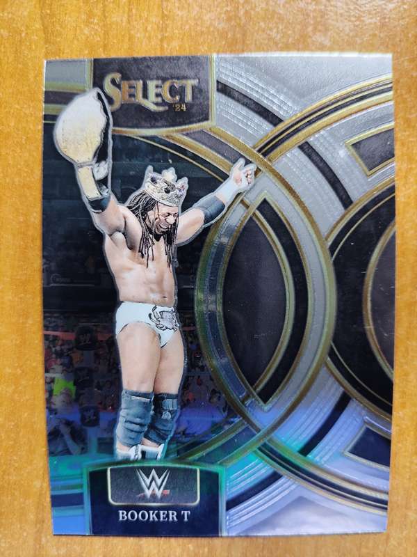 WWE Trading Cards - 2024 Panini Select WWE Booker T Premier Level Base #143