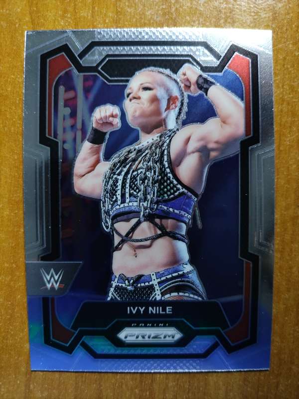 WWE Trading Cards - 2024 Panini Prizm WWE IVY NILE #106 SILVER PRIZM WWE RAW