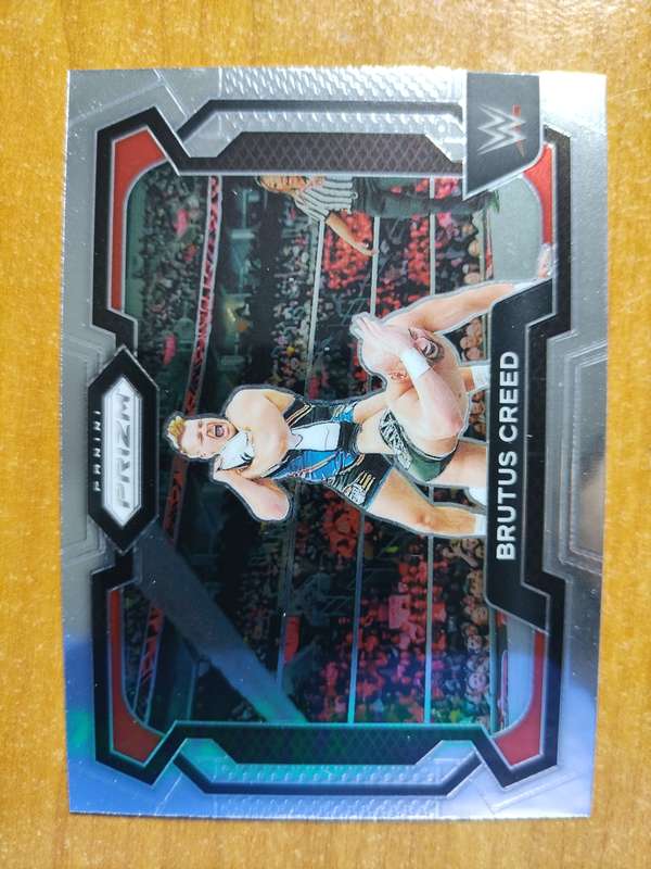 WWE Trading Cards - Brutus Creed #76 2024 Panini Prizm WWE Silver Prizms
