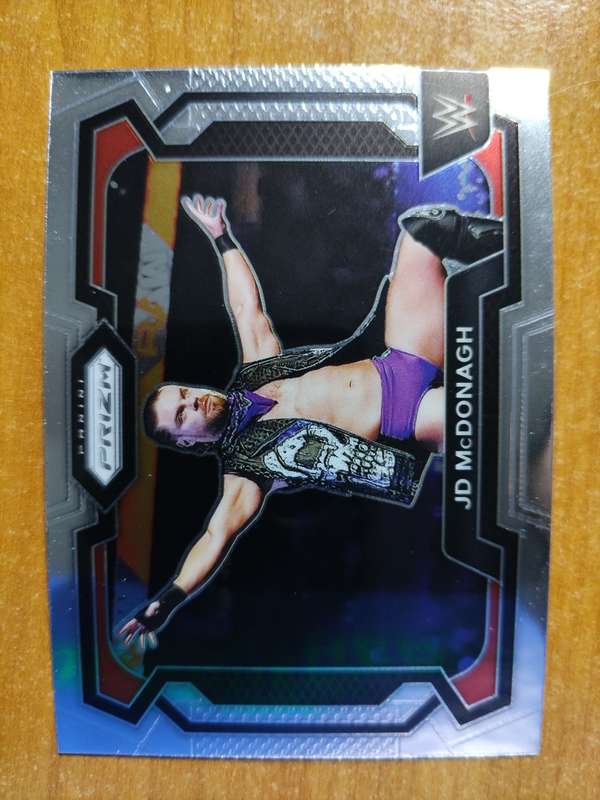 WWE Trading Cards - JD McDonagh 2024 Panini Prizm WW Silver Prizm #22 WWE Raw
