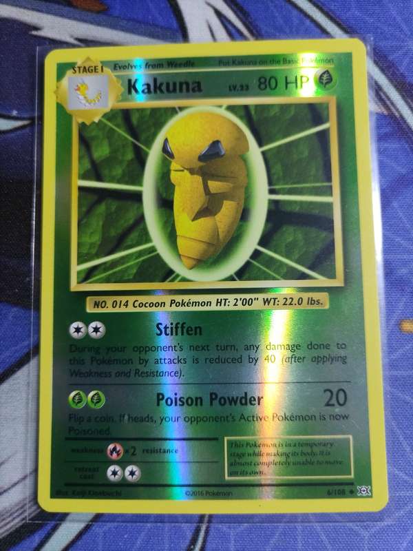 Pokemon Trading Card Game - Kakuna [Reverse Holo] #6 Pokemon Evolutions