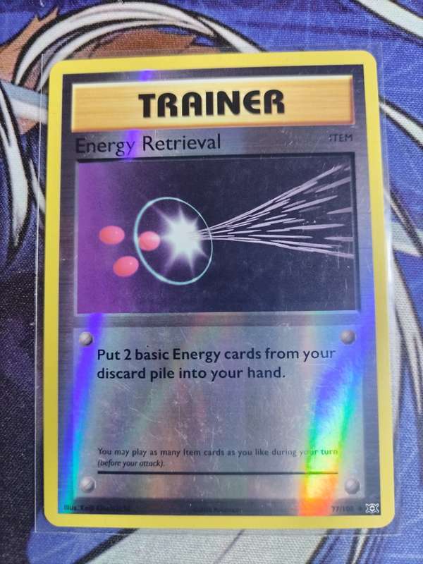 Pokemon Trading Card Game - Energy Retrieval [Reverse Holo] #77 Pokemon Evolutions
