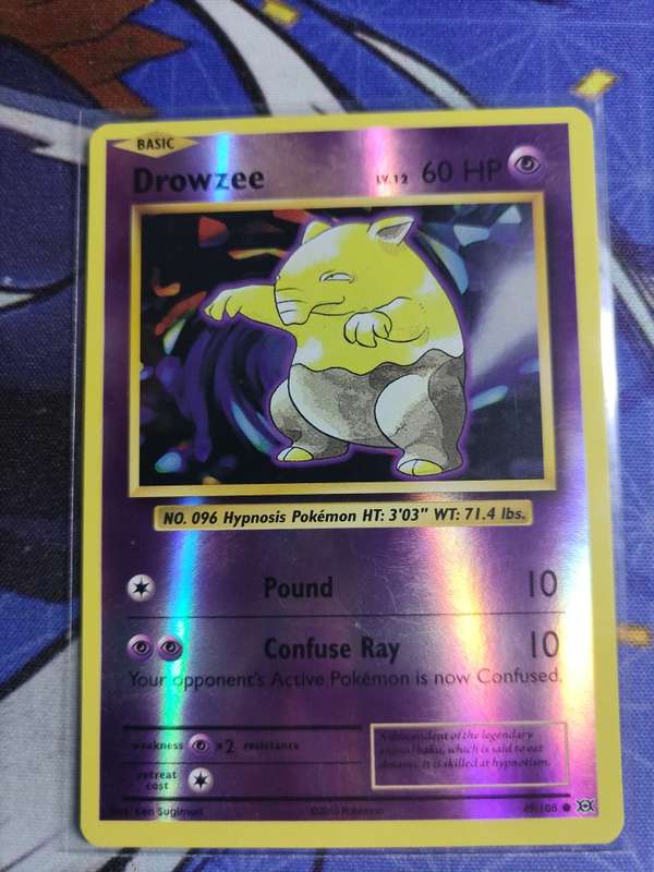 Pokemon Trading Card Game - Drowzee [Reverse Holo] #49 Pokemon Evolutions