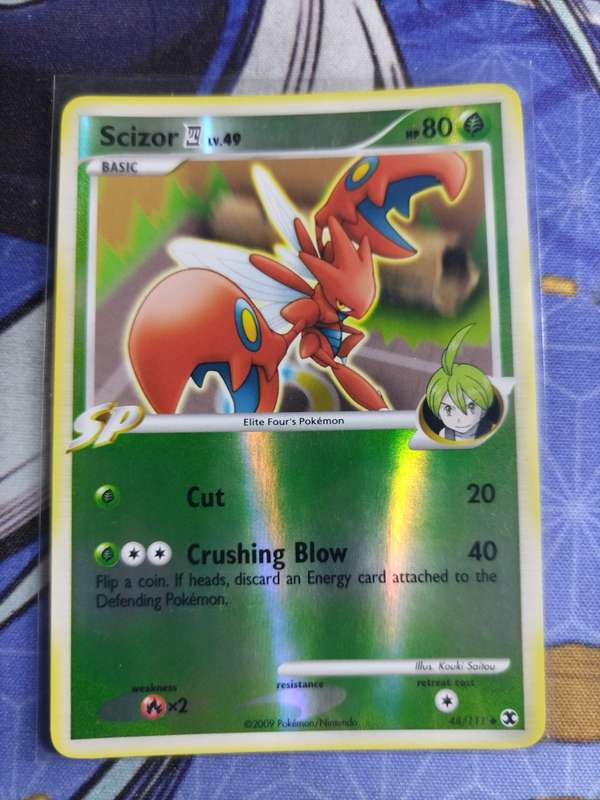 Pokemon Trading Card Game - Scizor [Reverse Holo] #48 Pokemon Rising Rivals