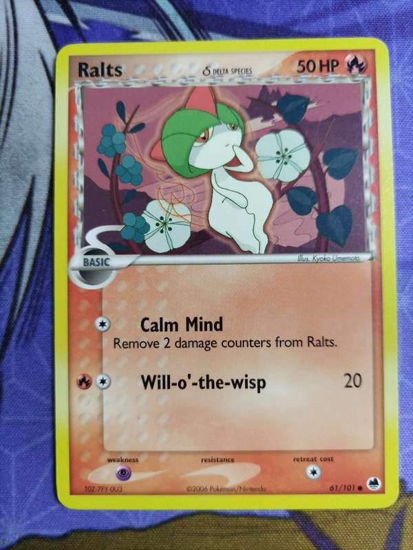 Pokemon Trading Card Game - Ralts #61 Pokemon Dragon Frontiers