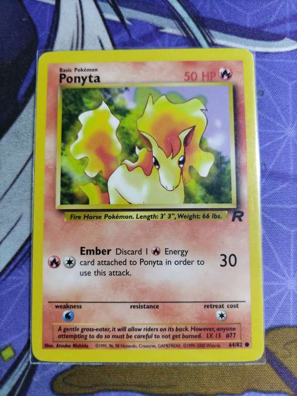 Pokemon Trading Card Game - Ponyta #64 Pokemon Team Rocket