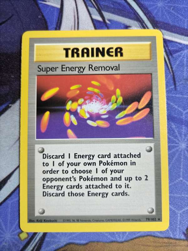Pokemon Trading Card Game - Super Energy Removal #79 Pokemon Base Set