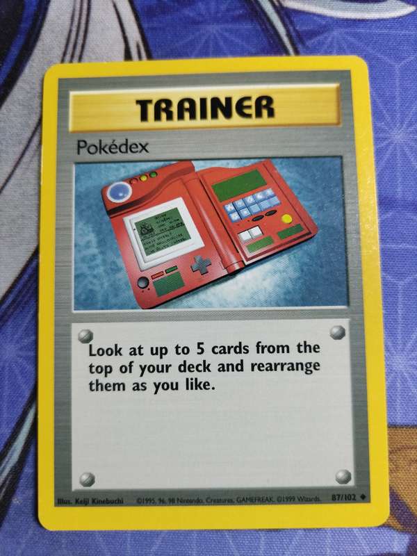 Pokemon Trading Card Game - Pokedex #87 Pokemon Base Set