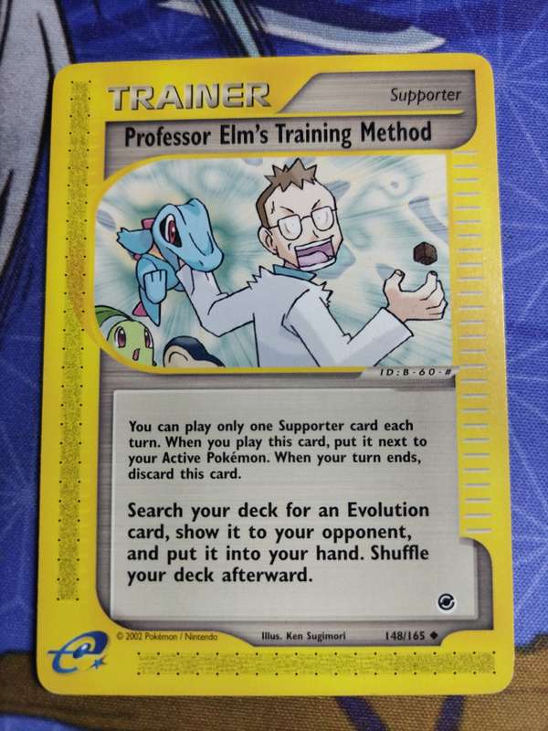 Pokemon Trading Card Game - Professor Elm's Training Method #148 Pokemon Expedition