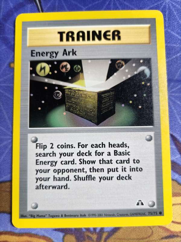 Pokemon Trading Card Game - Energy Ark #75 Pokemon Neo Discovery