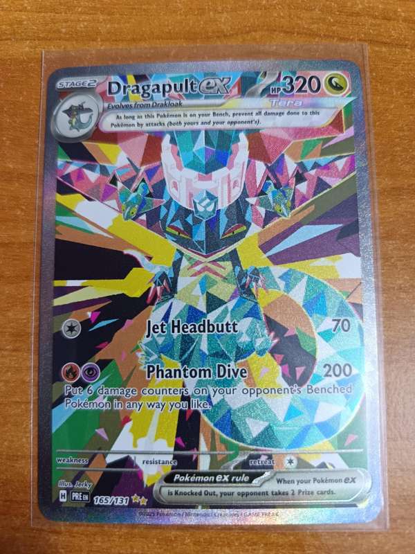 Pokemon Trading Card Game - Dragapult ex - 165/131 - Special Illustration Rare: Prismatic Evolutions