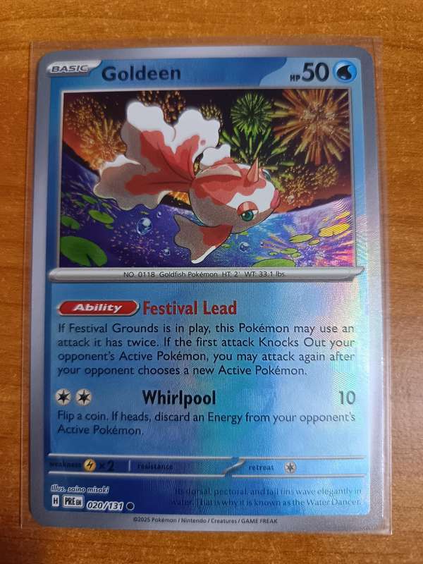 Pokemon Trading Card Game - Goldeen (Poke Ball Pattern) - 020/131 SV: Prismatic Evolutions (PRE)
