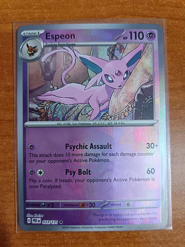 Pokemon Trading Card Game - Espeon (Poke Ball Pattern) - SV: Prismatic Evolutions (PRE)