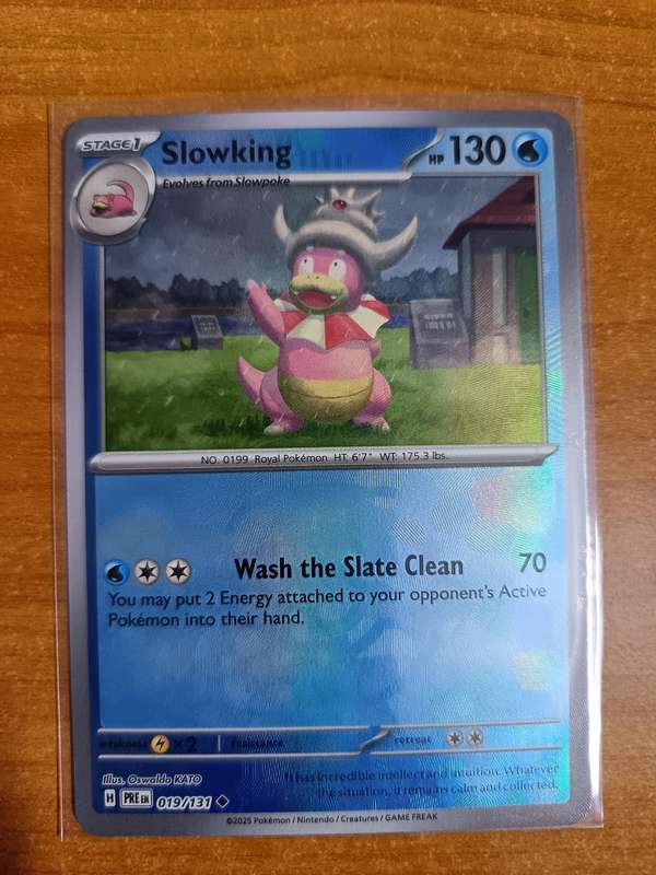 Pokemon Trading Card Game - Slowking (Master Ball Pattern) - SV: Prismatic Evolutions (PRE)